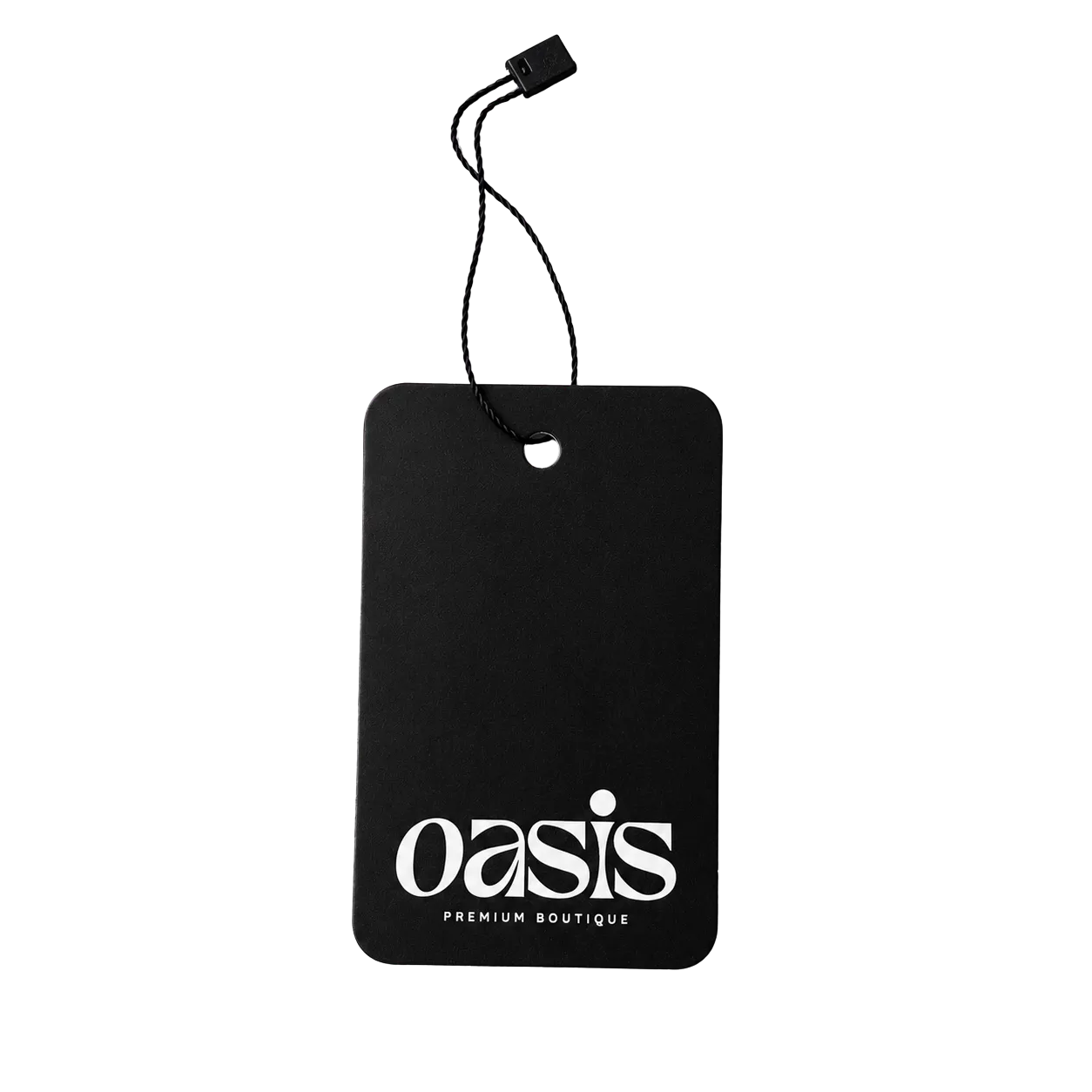 One-piece luxury brand tag